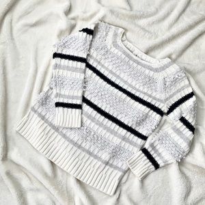Lou&Grey Textured Striped Sweater